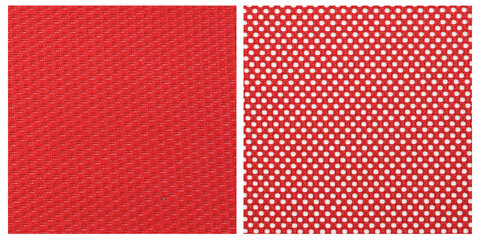 Кресло офисное МЕТТА &quot;К-3&quot; хром, ткань-сетка, сиденье и спинка регулируемые, красное