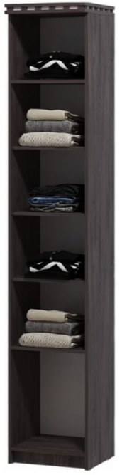 Шкаф 1-но дверный для белья Ольга 13 №2