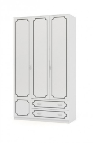 Шкаф распашной &quot;Лак&quot; 3-х дверный  ШР-3
