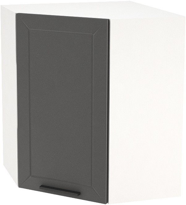 Шкаф верхний угловой с 1 ств. ШВУ 590 Глетчер