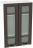 Шкаф верхний высокий со стеклом с 2 створками ШВС609 Прага