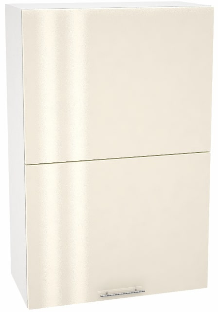 Шкаф верхний горизонт. с 2 ств. Кухня Валерия ШВГ 601М (глянец)