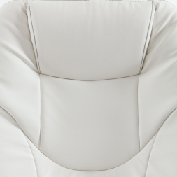 Кресло SOFTY LUX кож/зам, белый, 36-01
