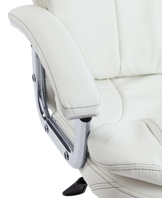 Кресло SOFTY LUX кож/зам, белый, 36-01