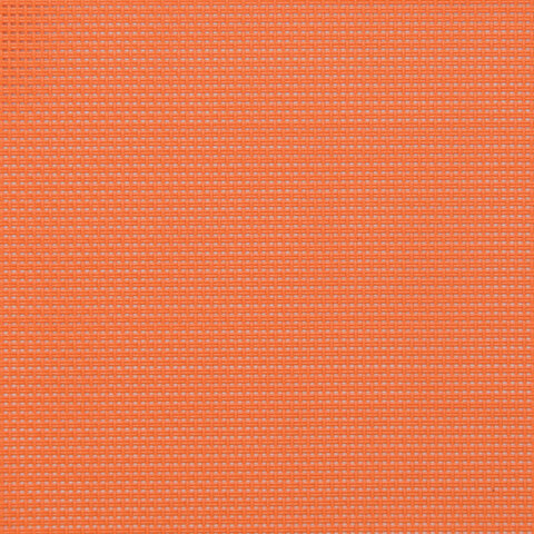 Кресло офисное МЕТТА &quot;К-7&quot; хром, прочная сетка, сиденье и спинка регулируемые, оранжевое