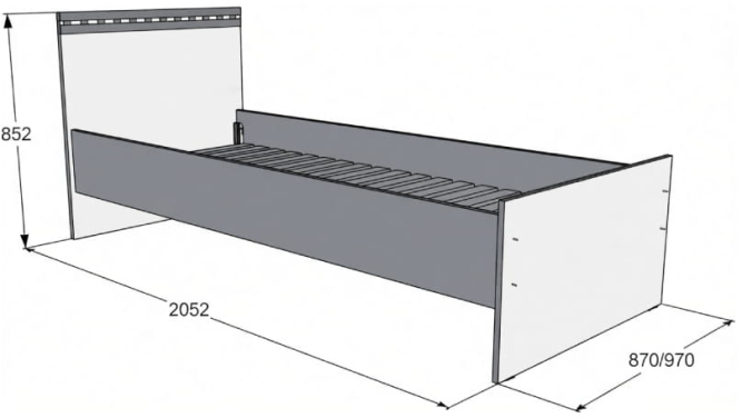 Кровать Ольга 13