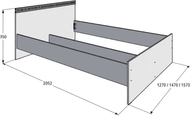 Кровать Ольга 13