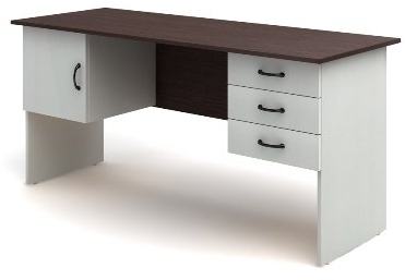 Стол 2-тумбовый (3 ящика + дверка) СК29