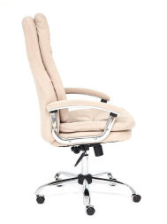 Кресло SOFTY LUX флок , бежевый, 7