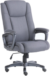 Кресло офисное BRABIX PREMIUM &quot;Solid HD-005&quot;, нагрузка до 180 кг, ткань, серое, 531823
