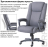 Кресло офисное BRABIX PREMIUM &quot;Solid HD-005&quot;, нагрузка до 180 кг, ткань, серое, 531823