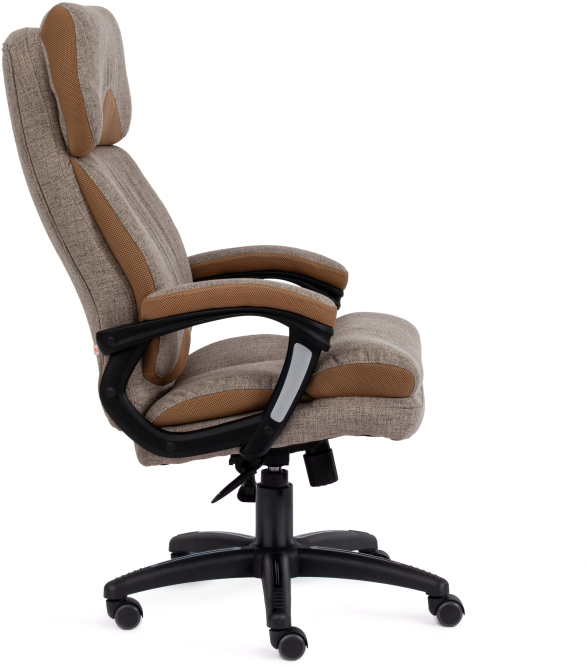 Кресло DUKE ткань, светло-коричневый/бронза, фостер 3/TW-21