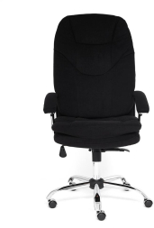 Кресло SOFTY LUX флок , черный, 35