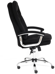 Кресло SOFTY LUX флок , черный, 35