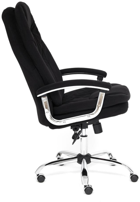 Кресло SOFTY LUX флок , черный, 35