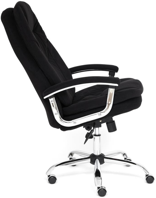 Кресло SOFTY LUX флок , черный, 35