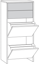 Тумба для обуви Трувор 13.241.06