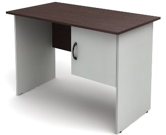 Стол 1-тумбовый с дверкой СК50) (тумба с права)