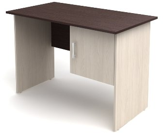 Стол 1-тумбовый с дверкой СК50) (тумба с права)