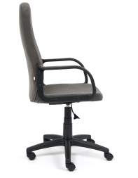Кресло LEADER флок , серый, 29