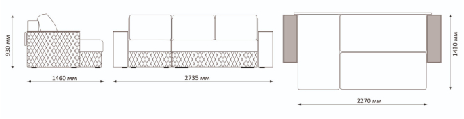 Диван угловой Форвард