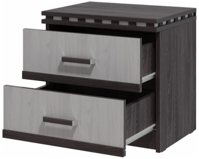Тумба прикроватная с 2-мя ящиками Ольга 13