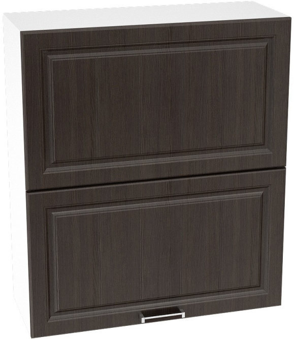 Шкаф верхний горизонтальный высокий с 2 створками ШВГ802М Прага