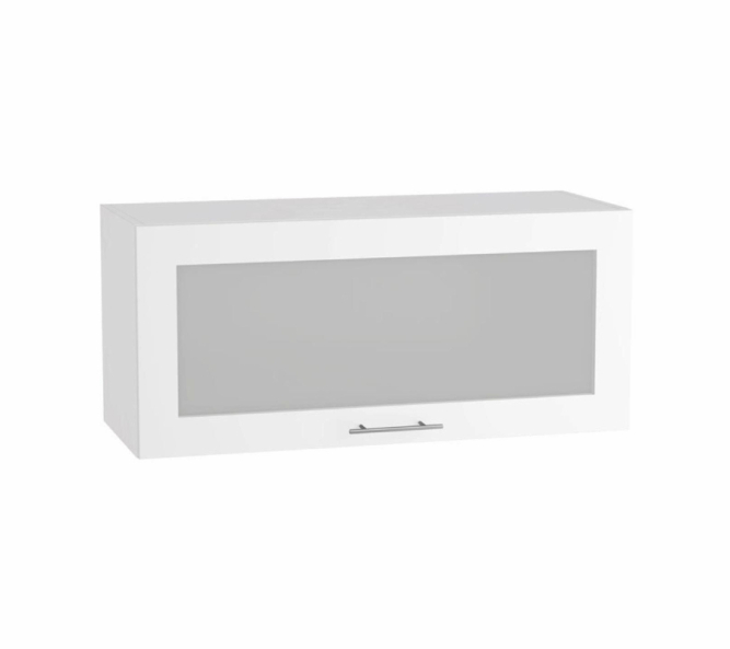 Шкаф верхний горизонт. со стеклом Кухня Валерия ШВГС 800 (глянец)