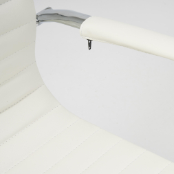 Кресло URBAN-LOW кож/зам, белый, 36-01