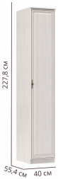 Шкаф-пенал 06.25 Габриэлла