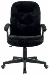 Кресло офисное BRABIX PREMIUM "Trend EX-568", велюр, черное, 533014