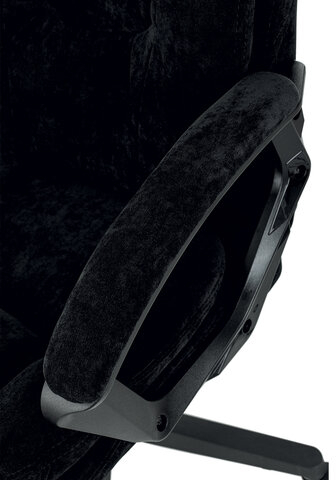 Кресло офисное BRABIX PREMIUM &quot;Trend EX-568&quot;, велюр, черное, 533014