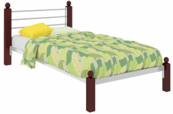 Металлическая кровать Милана мини Lux