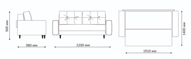 Диван Гольф