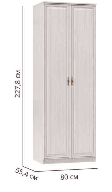 Шкаф для одежды 06.14 Габриэлла с зеркалом