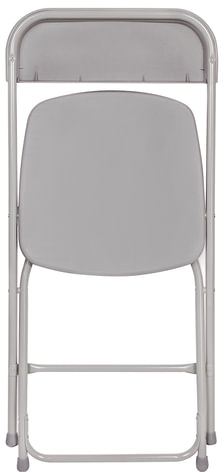 Стул складной для дома и офиса BRABIX &quot;Golf CF-002&quot;, серый каркас, пластик серый, 531564