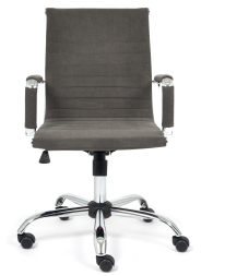 Кресло URBAN-LOW флок , серый, 29