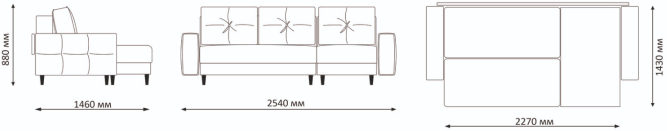 Диван угловой Гольф