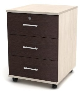 Тумба выкатная с замком ТК29