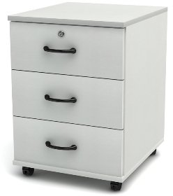 Тумба выкатная с замком ТК29