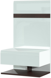 Тумба прикроватная со щитом Соло