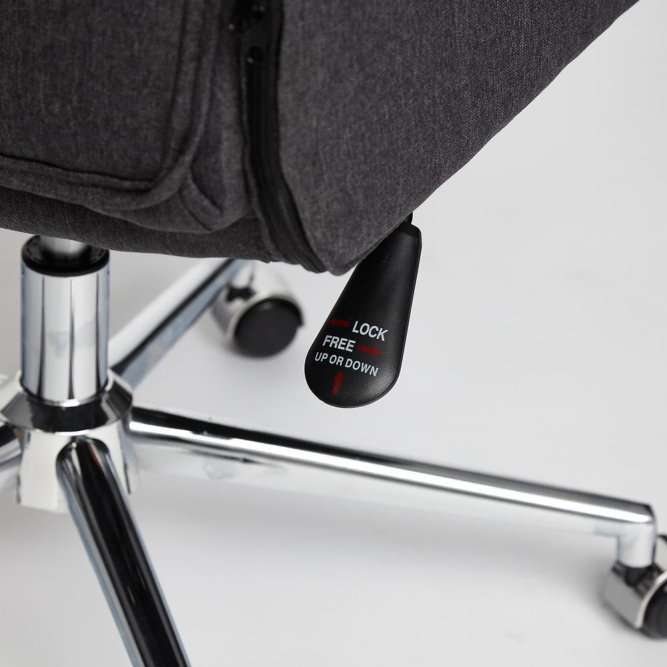 Кресло CHARM ткань, серый/серый, F68/C27