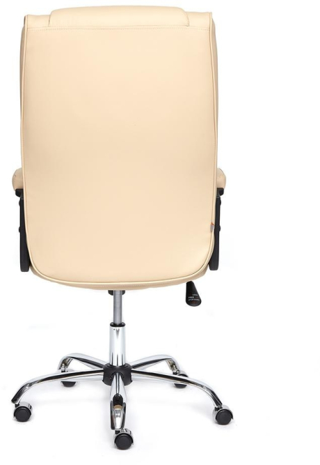 Кресло MAXIMA Хром кож/зам, бежевый, 36-34