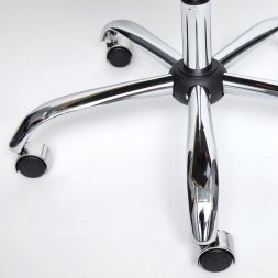 Кресло MAXIMA Хром кож/зам, бежевый, 36-34