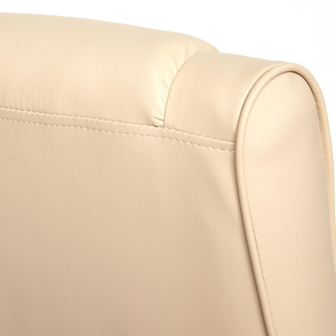 Кресло MAXIMA Хром кож/зам, бежевый, 36-34