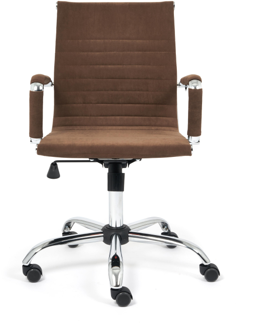 Кресло URBAN-LOW флок , коричневый, 6