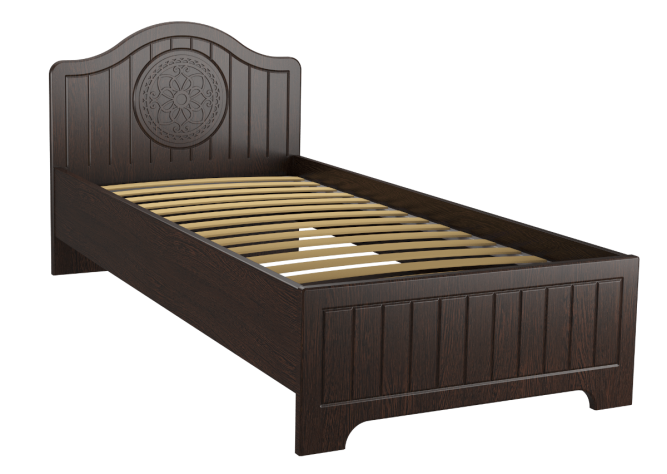 Кровать «Монблан» МБ (601К-604К) венге