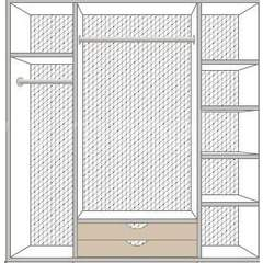 Шкаф ОЛЬГА 4-х дверный