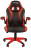 Кресло компьютерное СН GAME 15, экокожа, черное/красное, 7022777