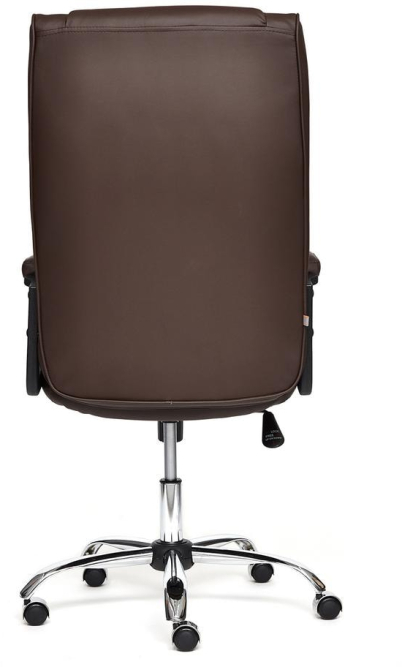 Кресло MAXIMA Хром кож/зам, коричневый, 36-36